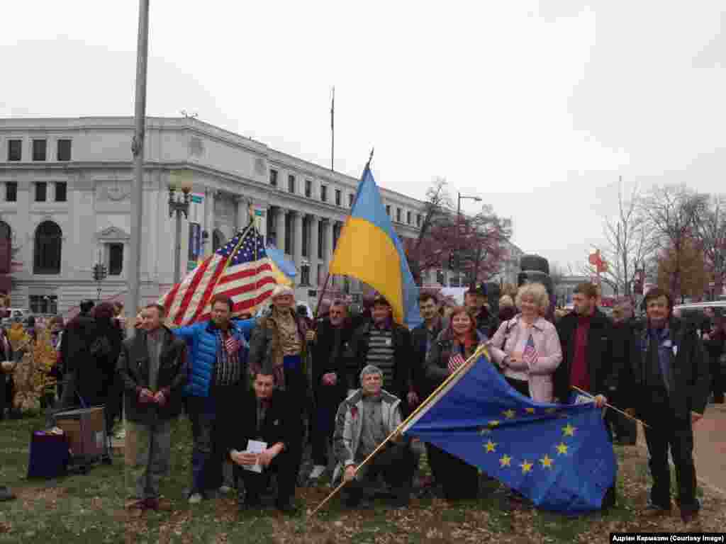 Вашингтон. Закладення меморіалу жертвам Голодомору