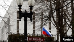 Архівне фото. Будівля посольства Росії у США, Вашингтон. REUTERS/Joshua Roberts