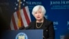 FILE - U.S. Treasury Secretary Janet Yellen speaks at Johns Hopkins University School of Advanced International Studies, April 20, 2023, in Washington. 