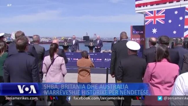 SHBA, Britania dhe Australia marrëveshje historike për nëndetëse