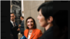 捷克众议院议长阿达莫娃2023年5月24日在美国国会与前众议院议长佩洛西会面。（捷克众议院议长阿达莫娃的推特账号）