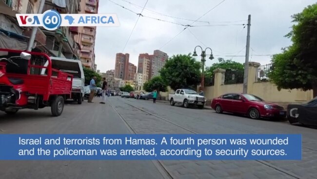 VOA60 Africa - Egypt: Two Israeli tourists and one Egyptian killed in Alexandria