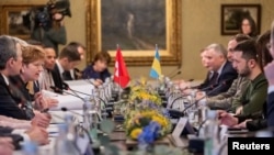 Nga takimi i delegacioneve ukrainase dhe zviceriane (15 janar 2024)