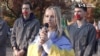 Під стінами Білого Дому пройшла акція на підтримку полонених захисників Азовсталі. Відео
