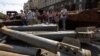 Архівне фото: зруйновані російські бойові машини та зброя виставлені в Києві, серпень 2022 року
