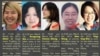 全球發起要求釋放五位女權人士的聯署（網絡圖片）