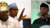 L'ancien gouverneur de l'État de Lagos, Bola Tinubu (à g.) et le vice-président du Nigeria, Yemi Osinbajo.