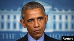 Tổng thống Obama phát biểu tại Nhà Trắng sau vụ nổ súng chết chóc.