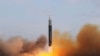 FILE - The North Korean government shows the test-firing of a missile at Pyongyang International Airport in Pyongyang, North Korea, Nov. 18, 2022. Photo released Nov. 19, 2022.