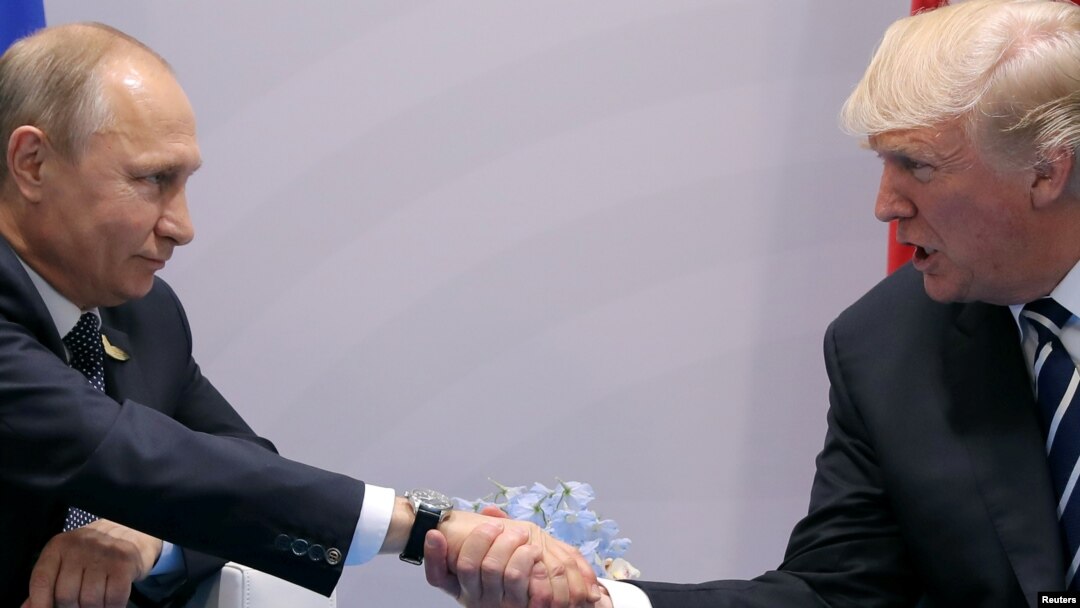 Rais Trump na Rais Putin
