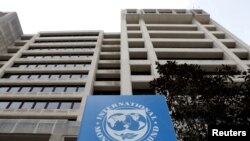 Makao makuu ya shirika la fedha ulimwenguni IMF, Washington DC, Marekani April 8,2019
