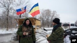 Козачі підрозділи у Первомайську. Грудень 2014-го