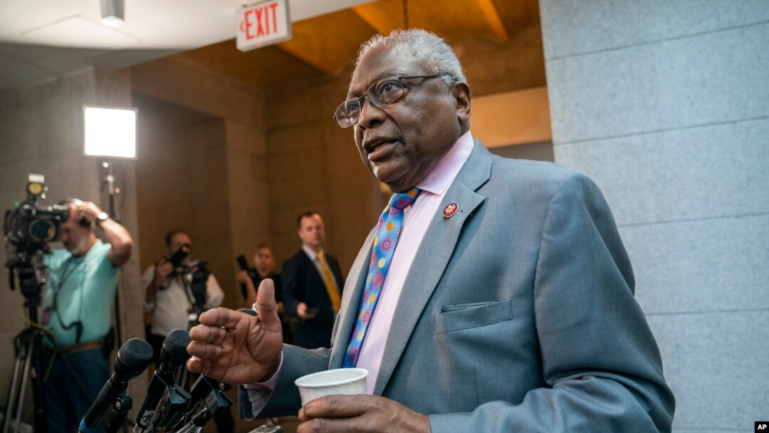 El representante demócrata James Clyburn en el Capitolio en Washington el 21 de mayo del 2019. (AP Photo/J. Scott Applewhite)