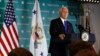 U.S. Vice President Mike Pence speaks at the Hudson Institute in Washington, D.C., Oct. 4, 2018.