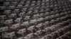 Traders wearing face masks are seen on the trading floor at a flower auction trading center following an outbreak of the novel coronavirus in the country, in Kunming, Yunnan province, China, Feb. 10, 2020.