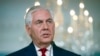 Secretary of State Rex Tillerson makes a statement at the State Department in Washington, Oct. 4, 2017. 
