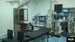 Bloco operatório hospital municipal de Caculama