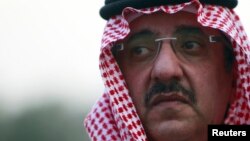 FILE - Saudi Arabia Crown Prince Prince Mohammed bin Nayef bin Abdul Aziz.