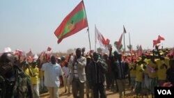 Militantes da UNITA no Namibe