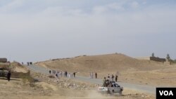 ولسوالی اچین از یک سال به این سو شاهد درگیری میان نیروهای امنیتی افغان و جنگجویان داعش است.