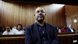 Manuel Chang no tribunal de Kempton Park,em janeiro de 2019