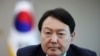 韩国总统尹锡悦启程前往美国之前接受路透社专访。（路透社2023年4月20日）