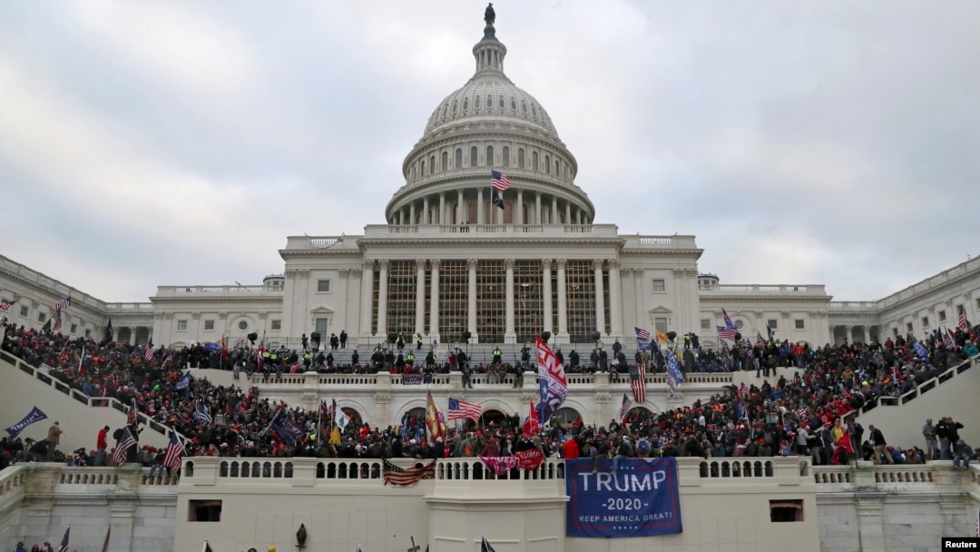 FILE - A pro-Trump mob storms the U.S. Capitol on Jan. 6, 2021.