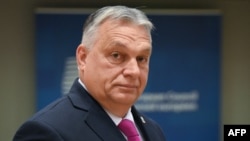 Viktor Orban tek takimi i Këshillit Evropian në Bruksel (14 dhjetor 2023)