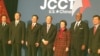 王歧山出席第23届中美商贸联委会(前四)(美国之音莉雅拍摄) 
