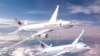 資料照：加拿大航空公司的波音777客機（上）