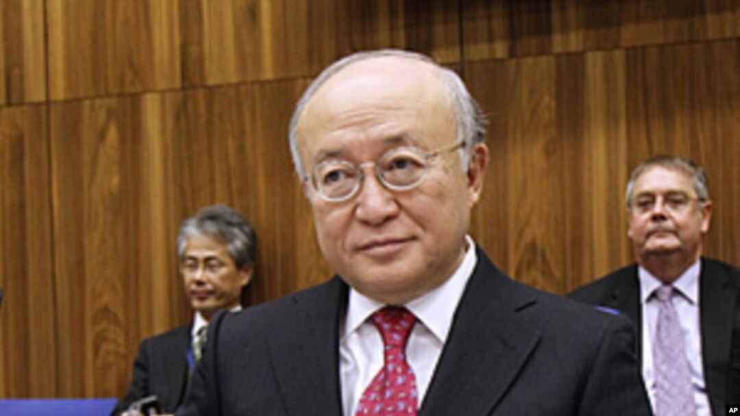 Director General of the International Atomic Energy Agency, IAEA, Yukiya Amano of Japan waits for the start of the IAEA board of governors meeting at the International Center, in Vienna, Austria, Nov. 17, 2011.