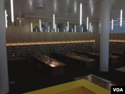 Reading room at North Carolina State University, by Nathan Walls