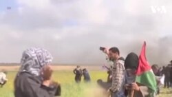Falasdinawa 17 Suka Mutu Yayin Zanga-Zanga A Zirin Gaza