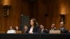 Номінантка на посаду постійної представниці США в ООН Еліз Стефаник під час виступу на Комітеті із закордонних справ Сенату, Капітолій, Вашингтон, 21 січня 2025 р. Фото: SAUL LOEB/AFP
