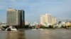 In this Sept. 23, 2009 photo, a riverside view of Ho Chi Minh city center that is located along the Saigon River in Vietnam is shown. 