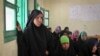 Teenaged girls attend an after-school discussion of female genital mutilation at the Sheik Nuur Primary School in Hargeisa, Somaliland on Feb. 16, 2014. 