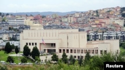 FILE - The U.S. consulate building is pictured in August 2015 in Istanbul, Turkey.