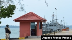 Căn cứ hải quân Ream ở tỉnh Preah Sihanouk của Campuchia.
