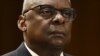 (FILES) US Defense Secretary Lloyd Austin testifies during a Senate Appropriations Committee hearing to examine the national security supplemental request, on Capitol Hill in Washington, DC, on October 31, 2023.