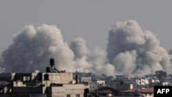 Khan Yunis, Gaza jugore 17 dhjetor 2023 (Photo by Mahmud HAMS / AFP)