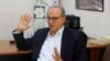 Marwan Muasher, former Jordanian Foreign Minister, speaks during an interview with Reuters TV in Amman, Jordan, Aug. 14, 2020. 