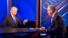 Republican presidential candidate Donald Trump, left, is interrviewed by Bill O'Reilly on Fox's news talk show "The O'Reilly Factor," Nov. 6, 2015, in New York.