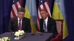 Обама і Порошенко зустрілися у Варшаві