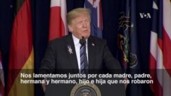 Trump se une al dolor de familiares de víctimas del 9-11