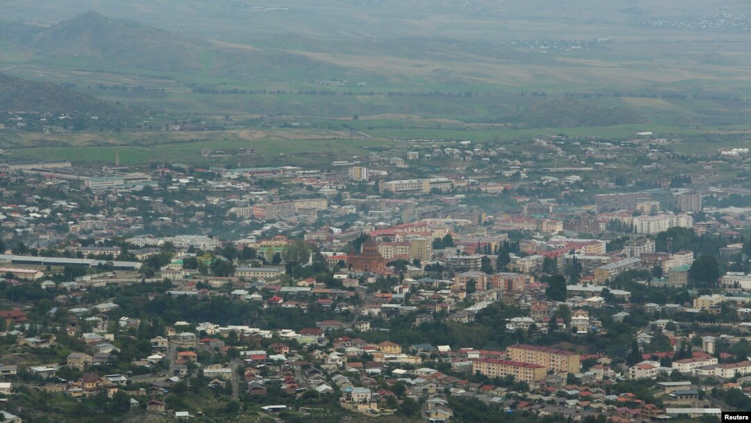Dağlık Karabağ'daki Hankendi şehri