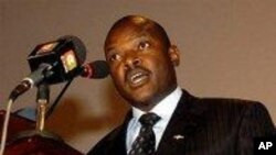 Burundi's President Pierre Nkurunziza