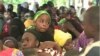 FILE - Children on the streets asking for education and to be spared from the separatist war, Aug. 31, 2019, in Bamenda, Cameroon. (Moki Kindzeka/VOA) 