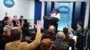 Речниця Білого Дому, Карін Жан-П’єр відповідає на запитання журналістів під час брифінгу Брейді Білого дому у Вашингтоні, 29 квітня 2024 року.