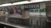An anti-discrimination poster is seen in a Paris metro station, May 11, 2016. (Credit: Eleanor Beardsley)