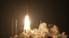 El cohete Vulcan Centaur despegó desde la Estación de la Fuerza Espacial de Cabo Cañaveral en Cabo Cañaveral, Florida, el 8 de enero de 2024 transportando el módulo lunar Peregrine.
